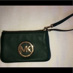 Forest Green Micheal Kors clutch